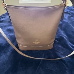Coach Tan Leather Crossbody Bag